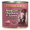 Evanger's Heritage Classic Wet Dog Food Beef, Chicken & Liver 12ea/20.2 oz, 12 pk