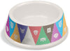 Van Ness Plastics Bamboo Decorated Non-Tip - Non-Skid Dog Bowl Assorted 15 Ounces