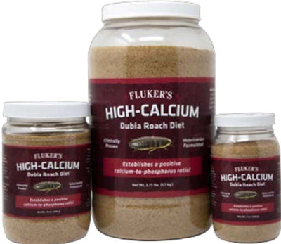 Flukers High-Calcium Dubia Roach Diet Supplement 14 oz