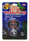 Zoo Med Digital Betta Aquarium Thermometer Black