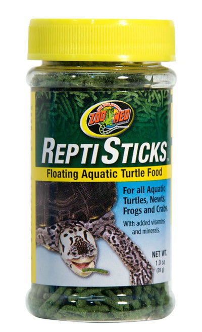Zoo Med Reptisticks Floating Aquatic Turtle Dry Food 1 oz