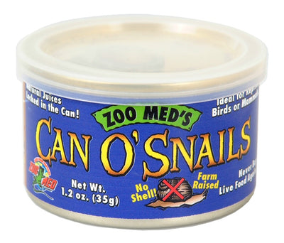 Zoo Med Can O Snails Reptile Wet Food 1.7 oz