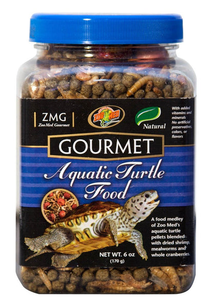 Zoo Med Gourmet Aquatic Turtle Dry Food 6 oz