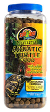 Zoo Med Aquatic Turtle Food Maintenance Formula Dry Food 12 oz