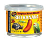 Zoo Med Fruit Mix-Ins Red Banana Reptile Wet Food 3.4 oz