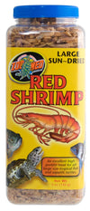 Zoo Med Sun-Dried Large Red Shrimp Reptile Food 5 oz