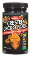 Zoo Med Crested Gecko Food Premium Blended Watermelon Dry Food 4 oz
