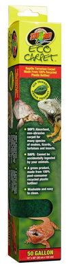 Zoo Med Eco Carpet Reptile Terrarium Carpet Green 50 Gallon; 15Inches X 48Inches