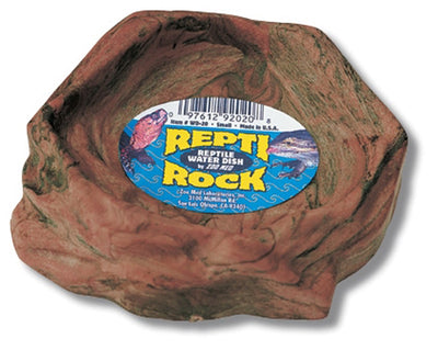 Zoo Med Repti Rock Water Dish Assorted Small