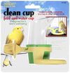 JW Pet Clean Cup Bird Feed and Water Cup Assorted Small 2 oz