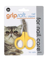 JW Pet GripSoft Cat Nail Clipper Yellow; Gray One Size