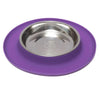 Messy Mutts Cat Feeder Silicone Purple