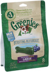 Greenies Dog Dental Treats Large Blueberry 1ea/12 oz, 8 ct