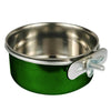 A and E Cages Coop Cup with Ring and Bolt Green 10oz