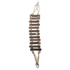 A&E Cages Natural Wood Rope Ladder 1ea/SM