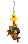 A and E Cages The Rubber Duck Monster Bird Toy