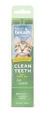 TropiClean Fresh Breath Clean Teeth Oral Care Gel For Cats 2 Fl. oz
