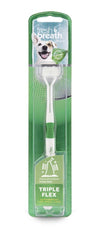 TropiClean Fresh Breath Triple Flex Toothbrush for Dogs Small Breeds