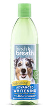 TropiClean Fresh Breath Advanced Whitening Oral Care Water Additive for Dogs 16 fl. oz