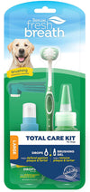 TropiClean Fresh Breath Total Care Kit for Dogs Large Breeds