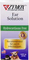 Zymox Ear Solution without Hydrocortisone 1.25oz 1.25 fl. oz