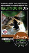 Daves Naturally Healthy Adult Cat Food 8 Lbs
