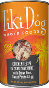 Tiki Pets Dog Whole Foods Chicken Recipe in Crab Consomm 13.6oz. (Case Of 12)
