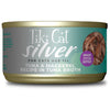 Tiki Pet Cat Silver Tuna & Mackerel 2.4Oz 12 Pack