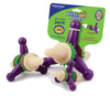 Busy Buddy Jack Dog Toy Purple/White 1ea/LG