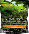 Galapagos Sheet Moss Decorative Sheet of Real Moss Substrate Fresh Green 2.6 qt Mini