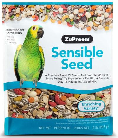 ZuPreem Sensible Seed Bird Food for Large Birds 2 lb