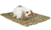 Marshall Pet Products Woven Grass Mat for Small Animals Yellow