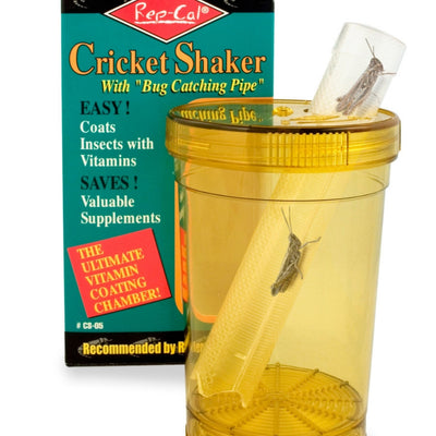 Rep-Cal Research Labs Cricket Shaker w/Bug Catching Pipe
1ea/One Size