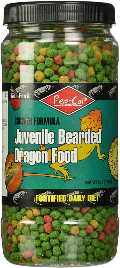 Rep-Cal Research Labs Growth Formula Juvenile Bearded Dragon Dry Food 6 oz