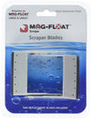 Mag-Float Replacement Scrapers for Glass Aquariums Grey; White Large Large  2 Pack