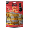 Savory Prime Beggar Bones Pork Skin, Chicken & Veggie Wraps Dog Treats 1ea/LG, 3 pk
