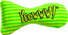 Yeowww! Stinkies Catnip Toy Yellow; Green 3 in 12 Pack Stripes