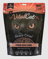 Vital Essentials Cat Freeze-Dried Mini Nibs Pork 12Oz
