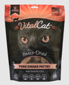 Vital Essentials Cat Freeze-Dried Patties Pork 8Oz