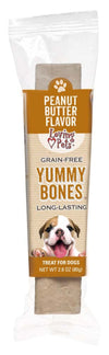Loving Pets Yummy Bone Flavor Filled Dog Treat Peanut Butter 15ea/2.8 oz