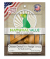 Loving Pets Natural Value Dental Stick Dog Treats Chicken 1ea/3 oz, 10 pk