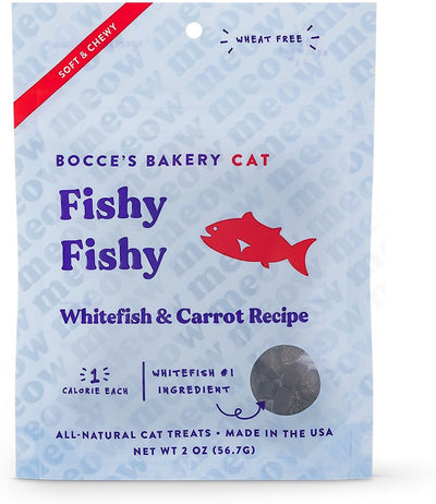 Bocces Bakery Fishy Fishy Soft and Chewy Cat Treats 2oz.
