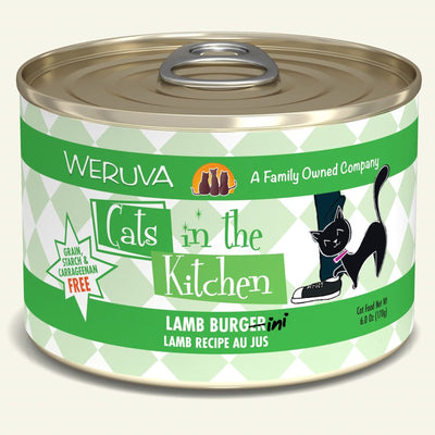 Cats in the Kitchen Lamb Burger-ini Lamb Recipe 6oz. (Case of 24)